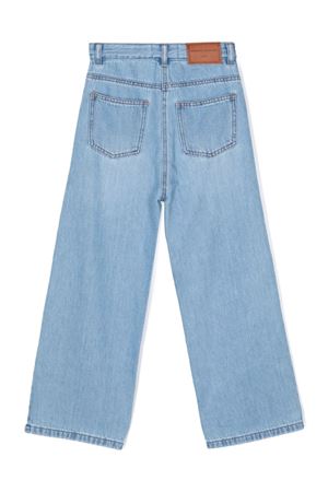 blue cotton jeans ERMANNO SCERVINO KIDS | SFPA018CDF0244100